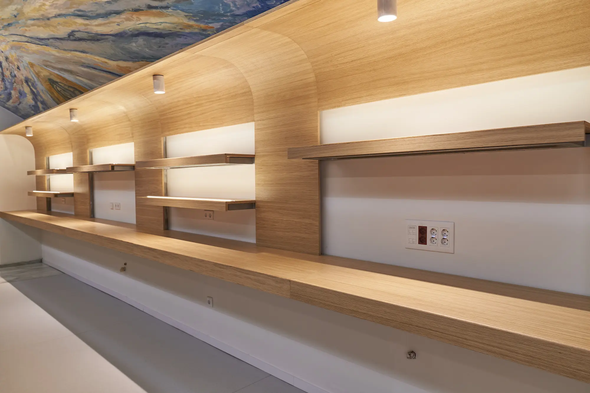 Actuación en la cafetería del Palacio de Festivales de Cantabria