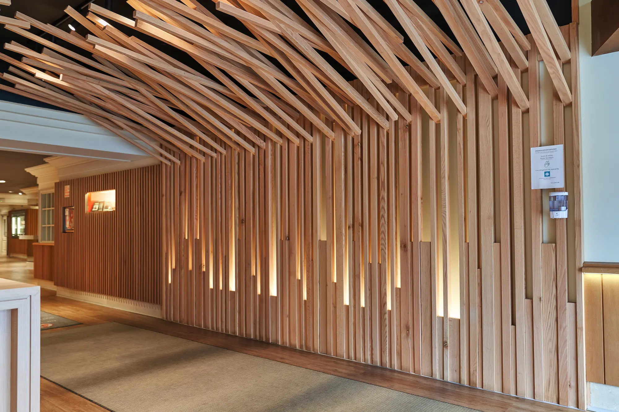 Una carpintería en Cantabria