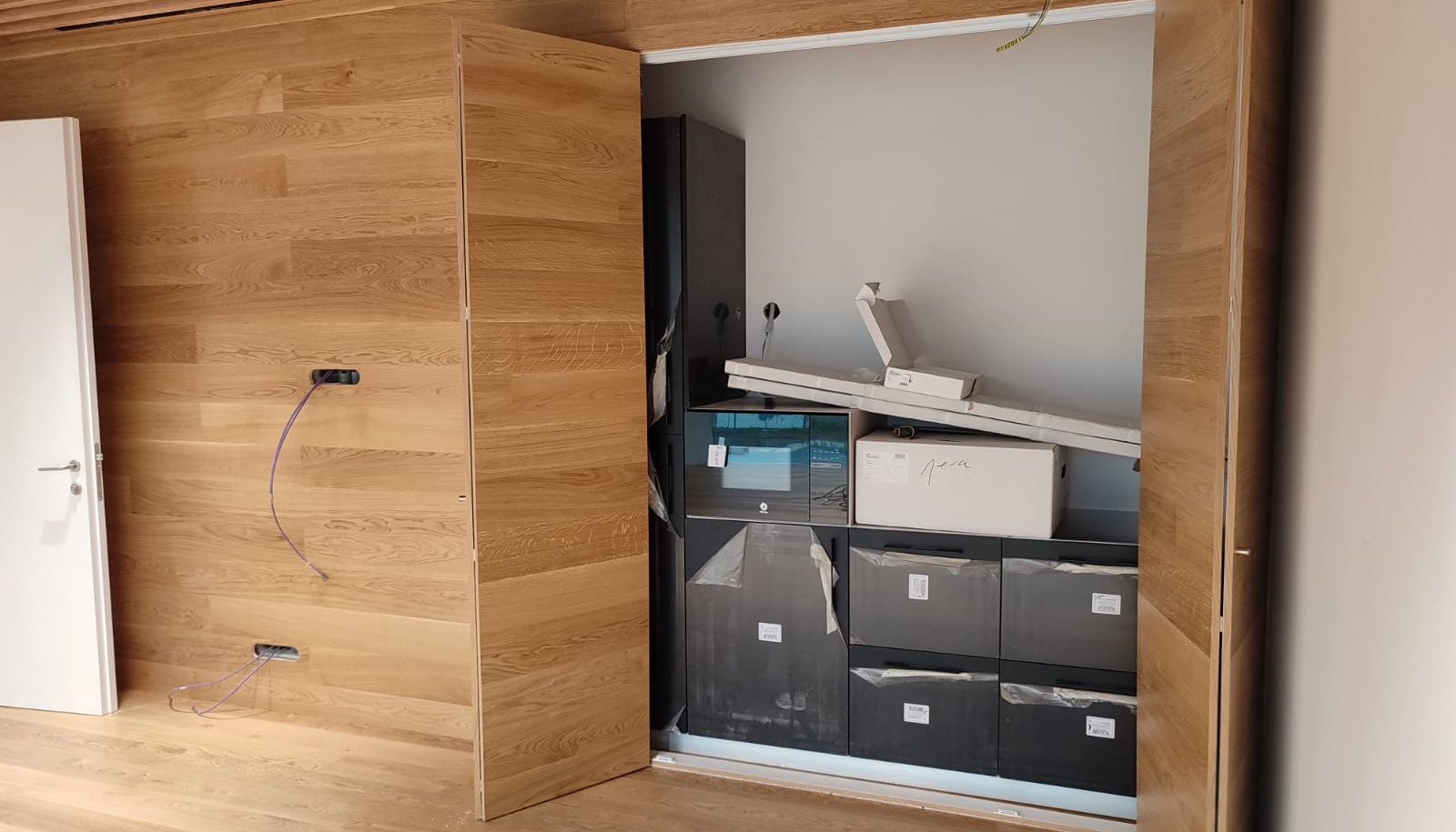 carpintería para oficinas